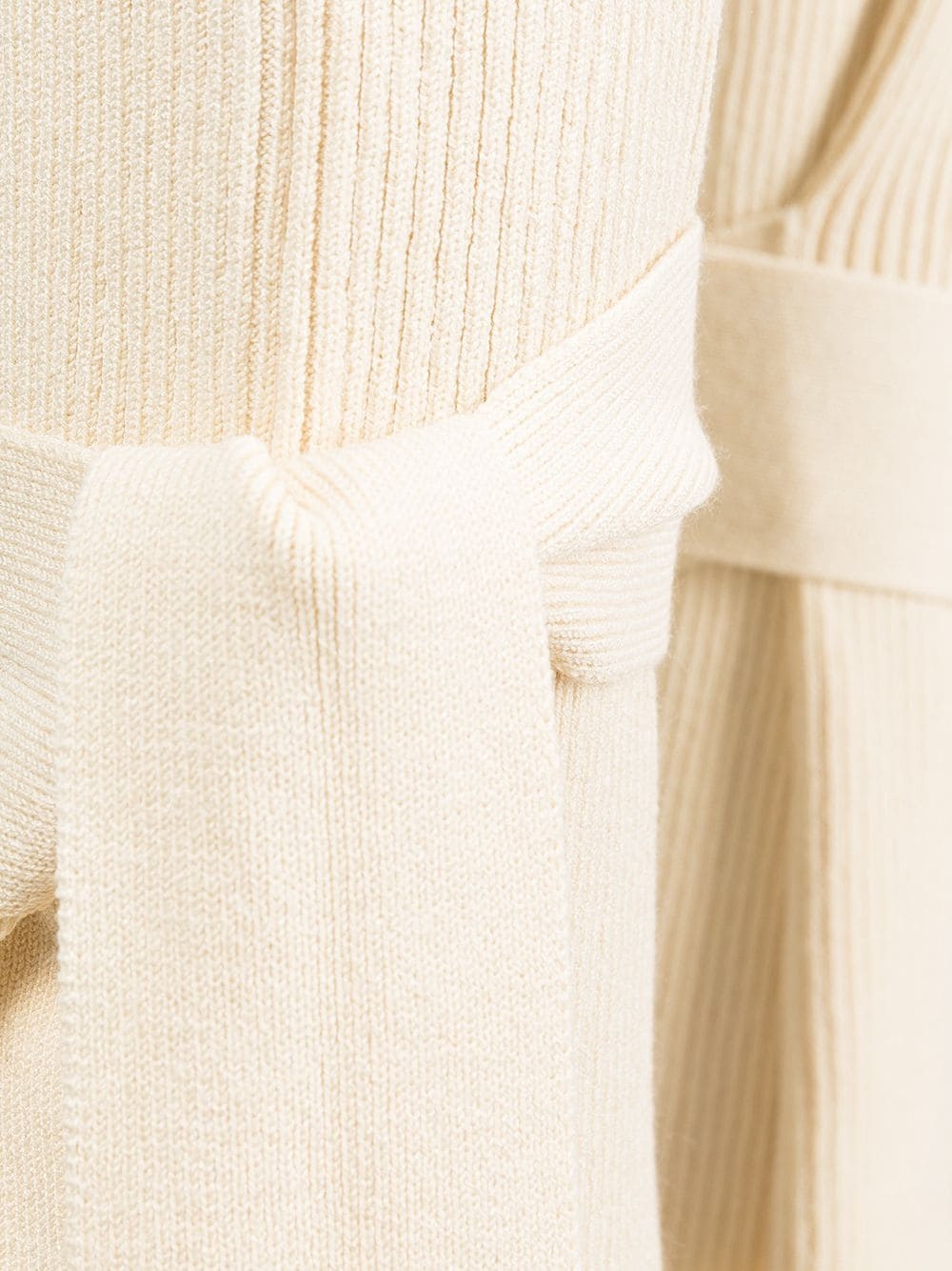 rib-knit trousers - 8