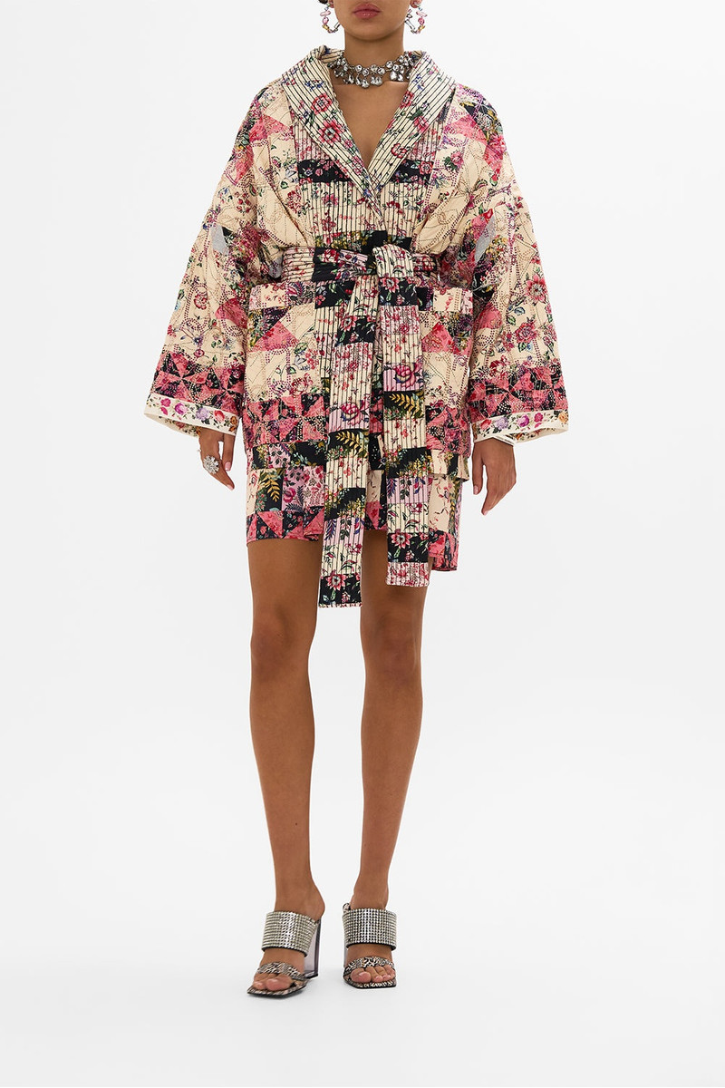 CAMILLA REVERSIBLE QUILTED COAT outlook