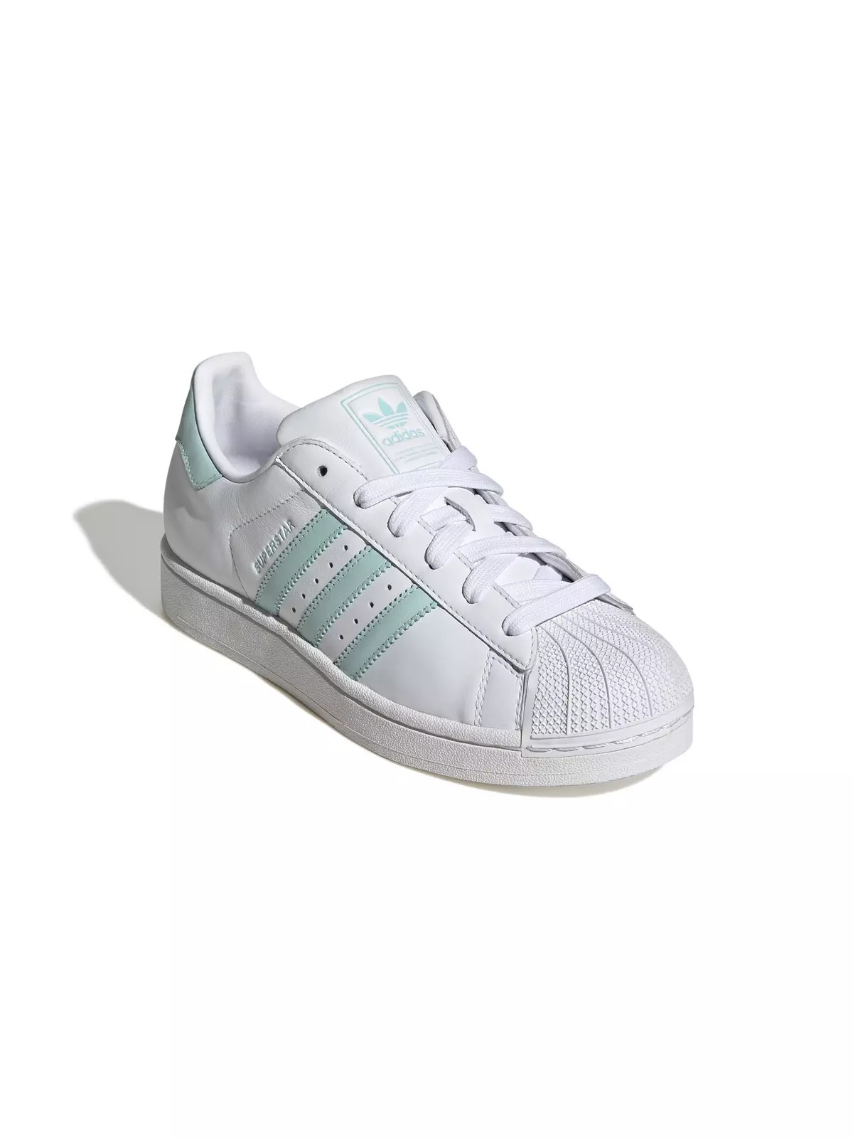 Originals Superstar II "Ftwr White/Semi Flash Aqua/Easy Mint" Women's Shoe - 3