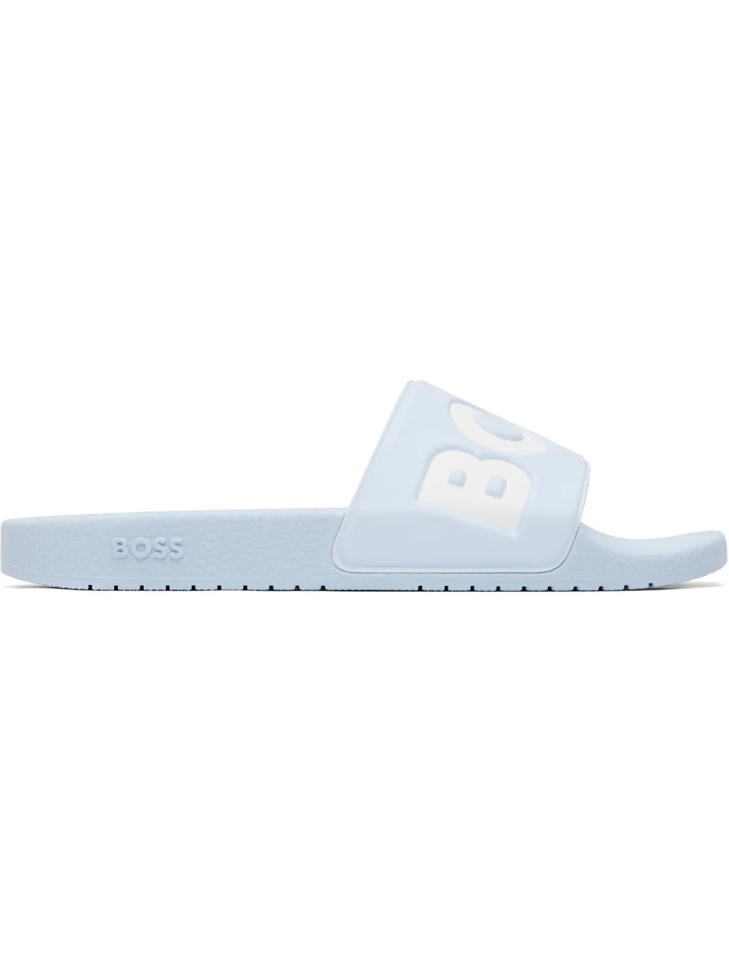 Blue Italian-Made Large Logo Detail Slides - 1