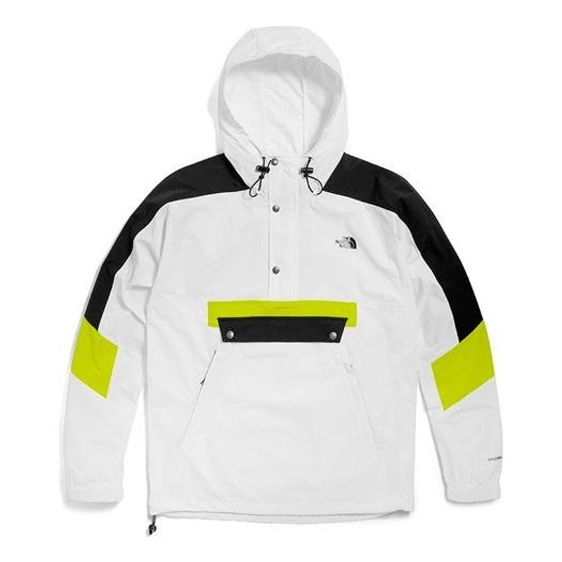 THE NORTH FACE UE City Wind Anorak SS22 Half Zip Jacket 'White' NF0A5B3C-LA9 - 1