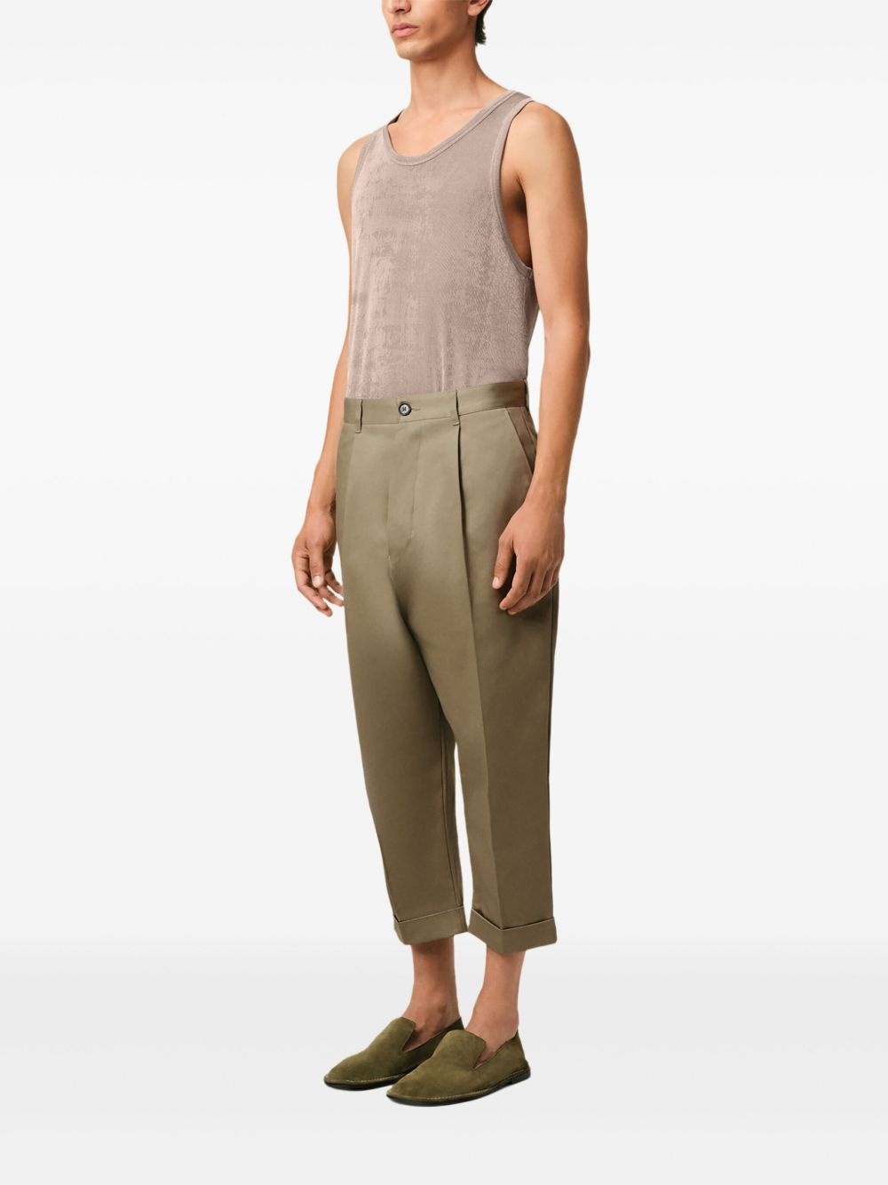 tapered-leg trousers - 3