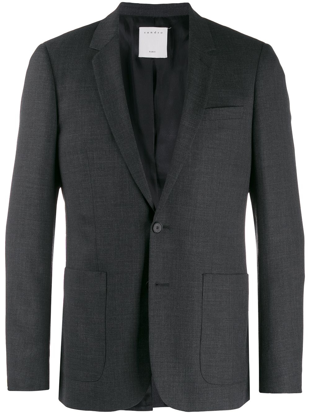 classic wool blazer - 1