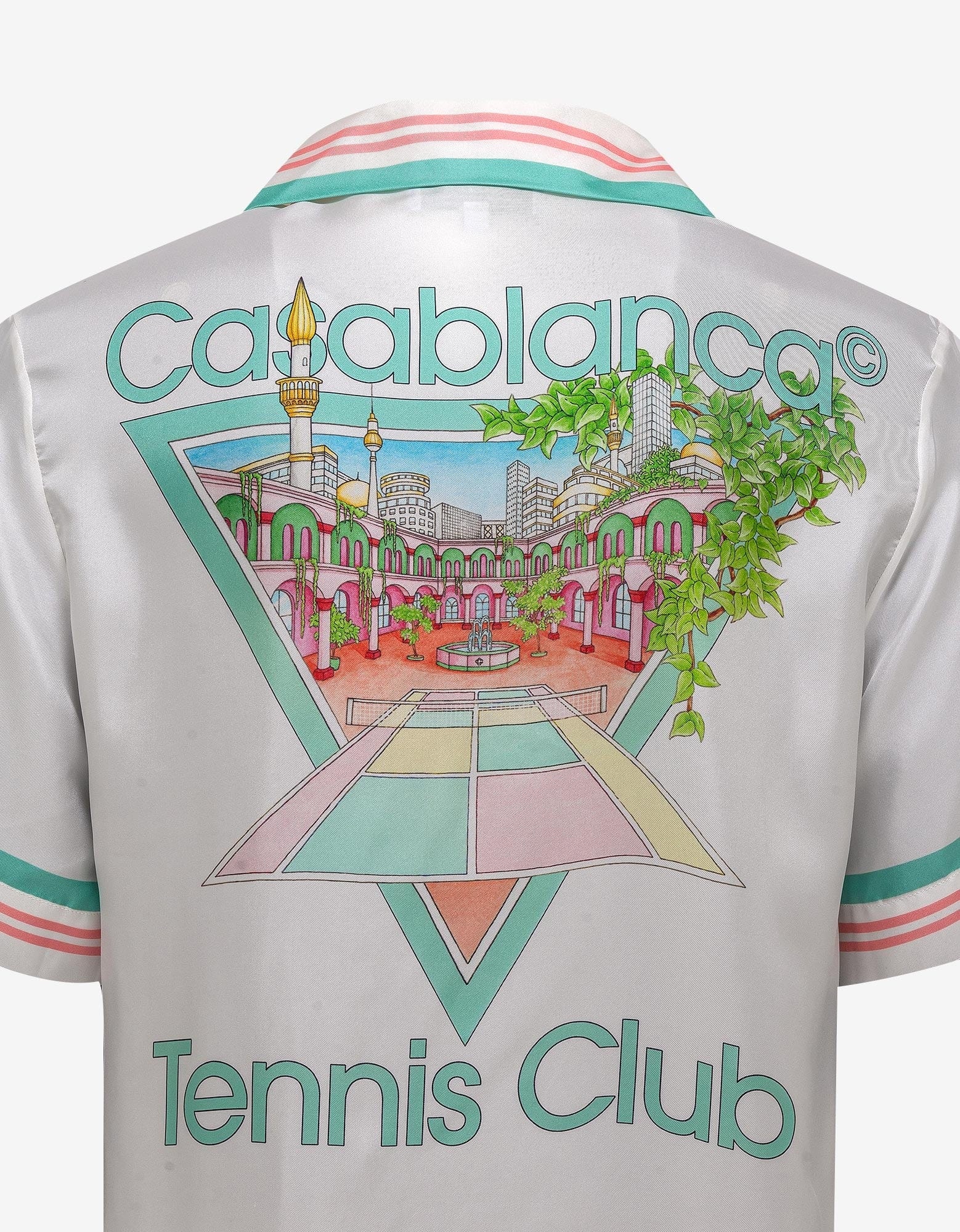 White Tennis Club Pastelle Camp Shirt - 4