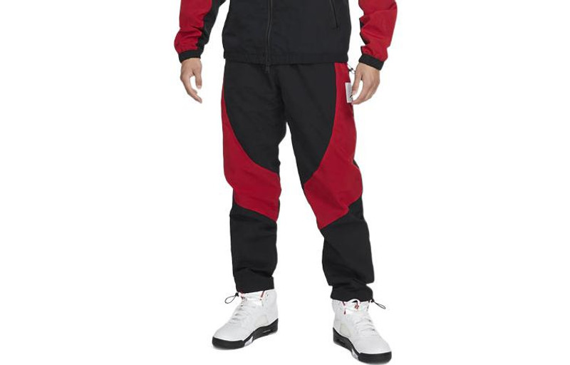 Jordan Men's Jordan Woven Lacing Sports Pants/Trousers/Joggers Black CV3175-010 outlook