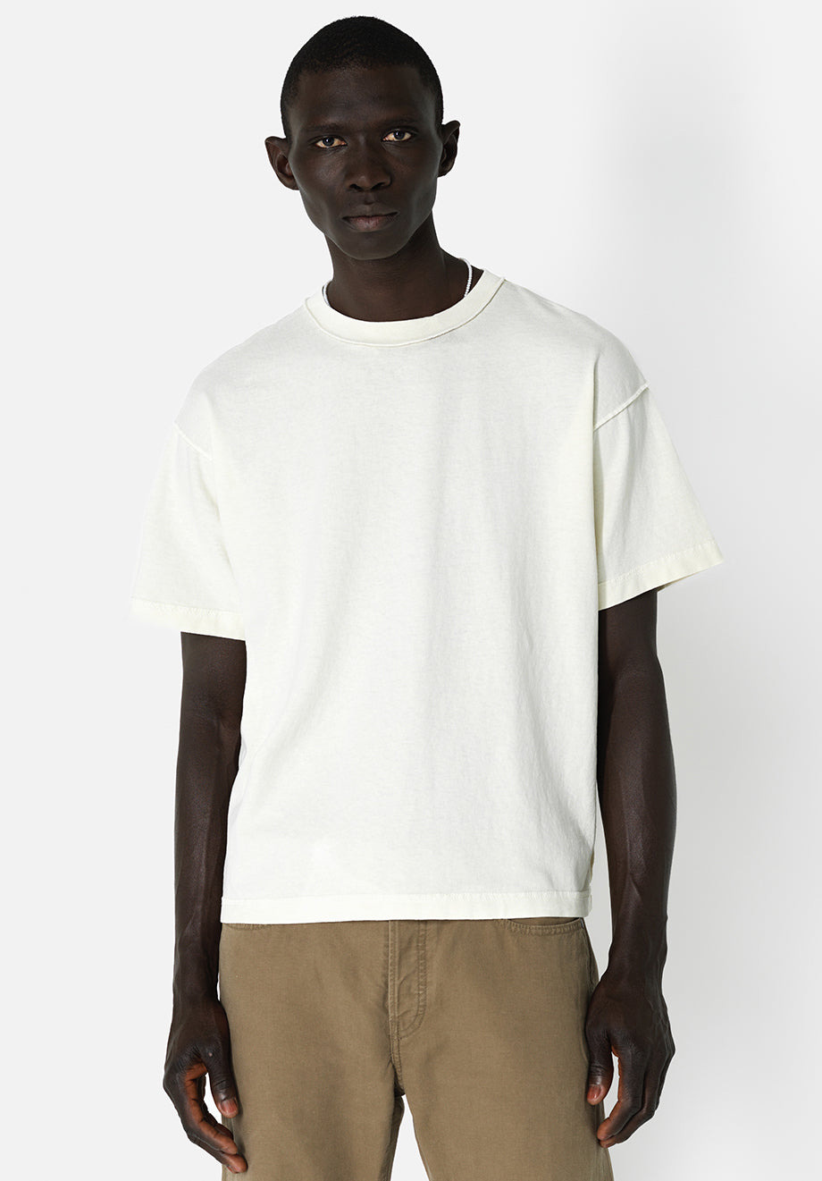 REVERSED CROPPED TEE - 2