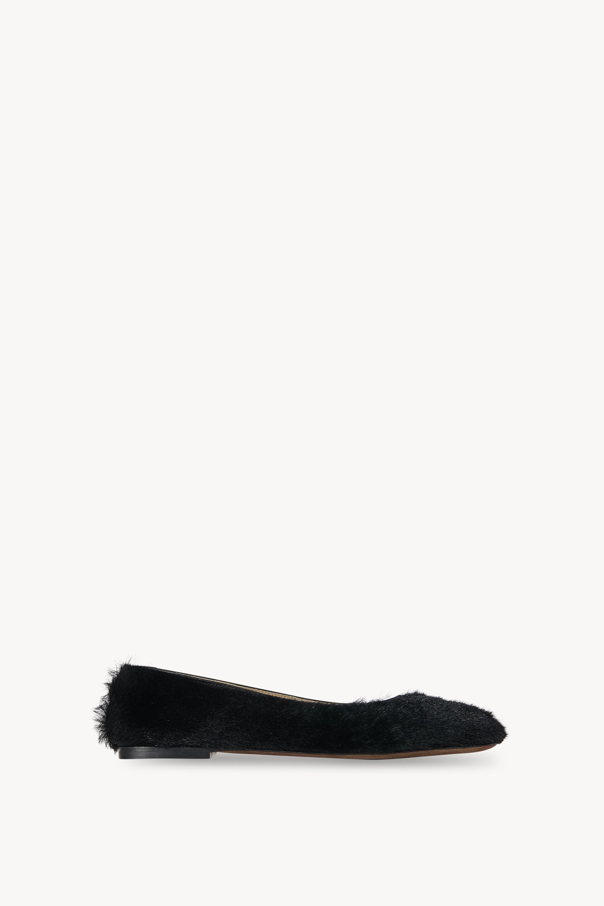 Square Ballet Flat in Pony - 1