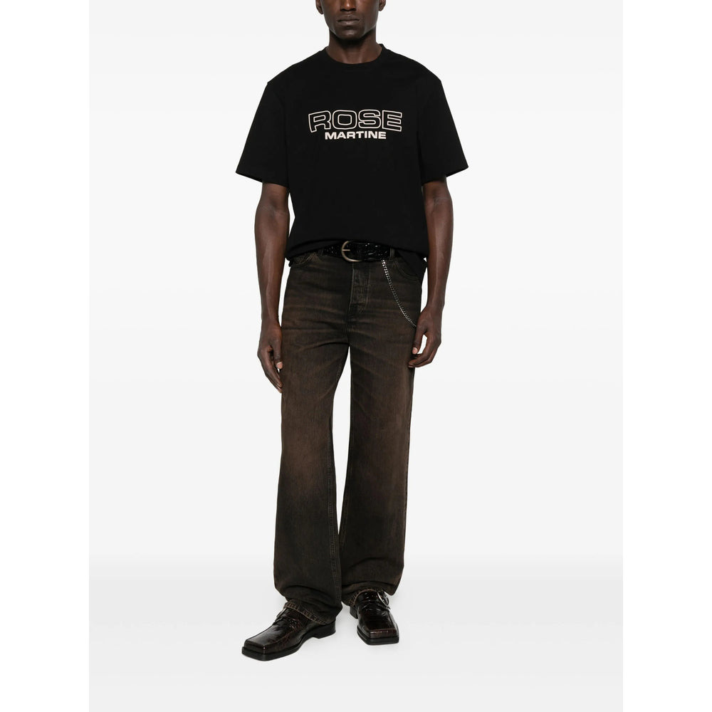 Martine Rose Black T-Shirts & Vests - T-Shirts Men - 2