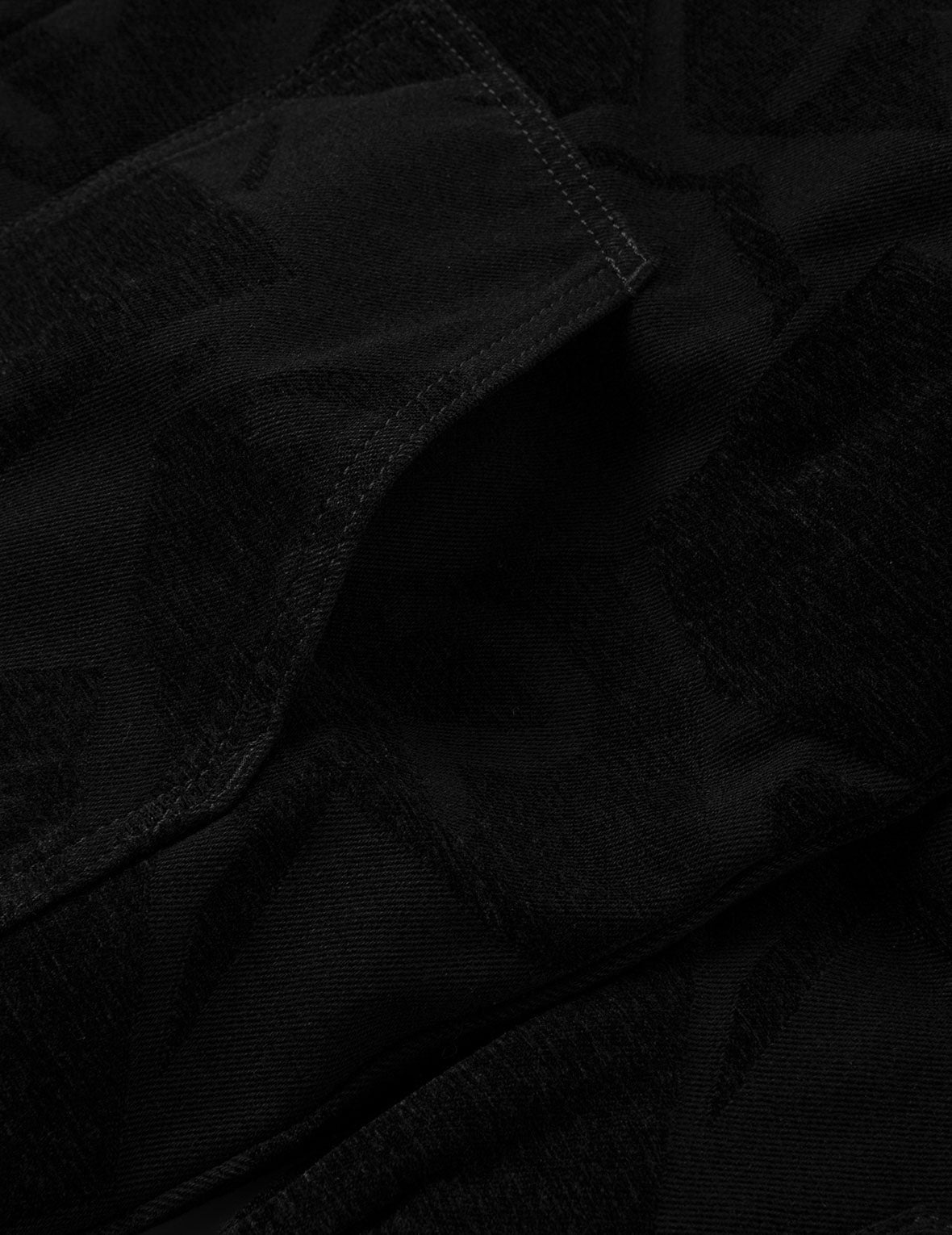 Allover Seagull Jacquard  Regular Fit Chore Jacket - 8