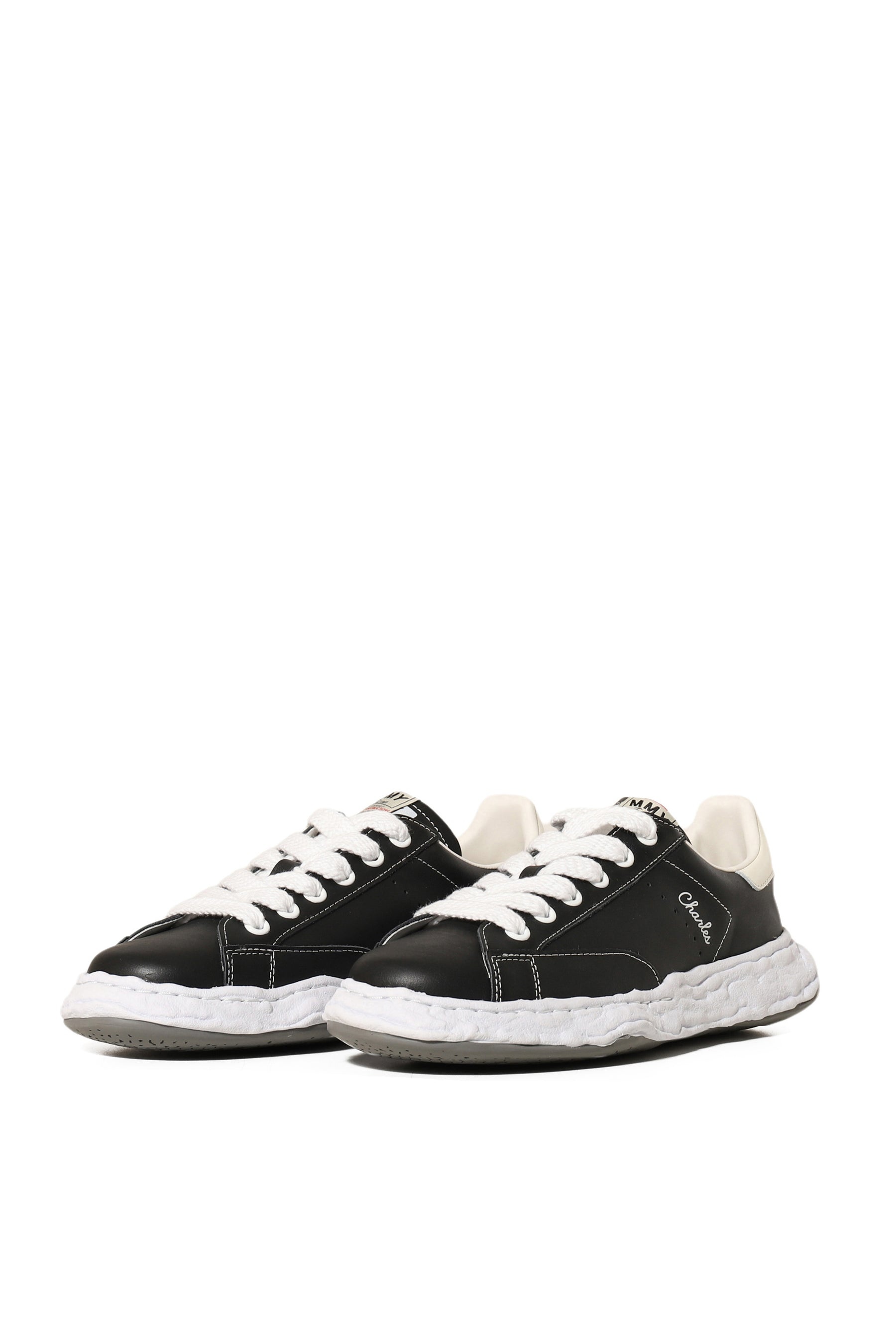 CHARLES LOW LEATHER / BLK - 6
