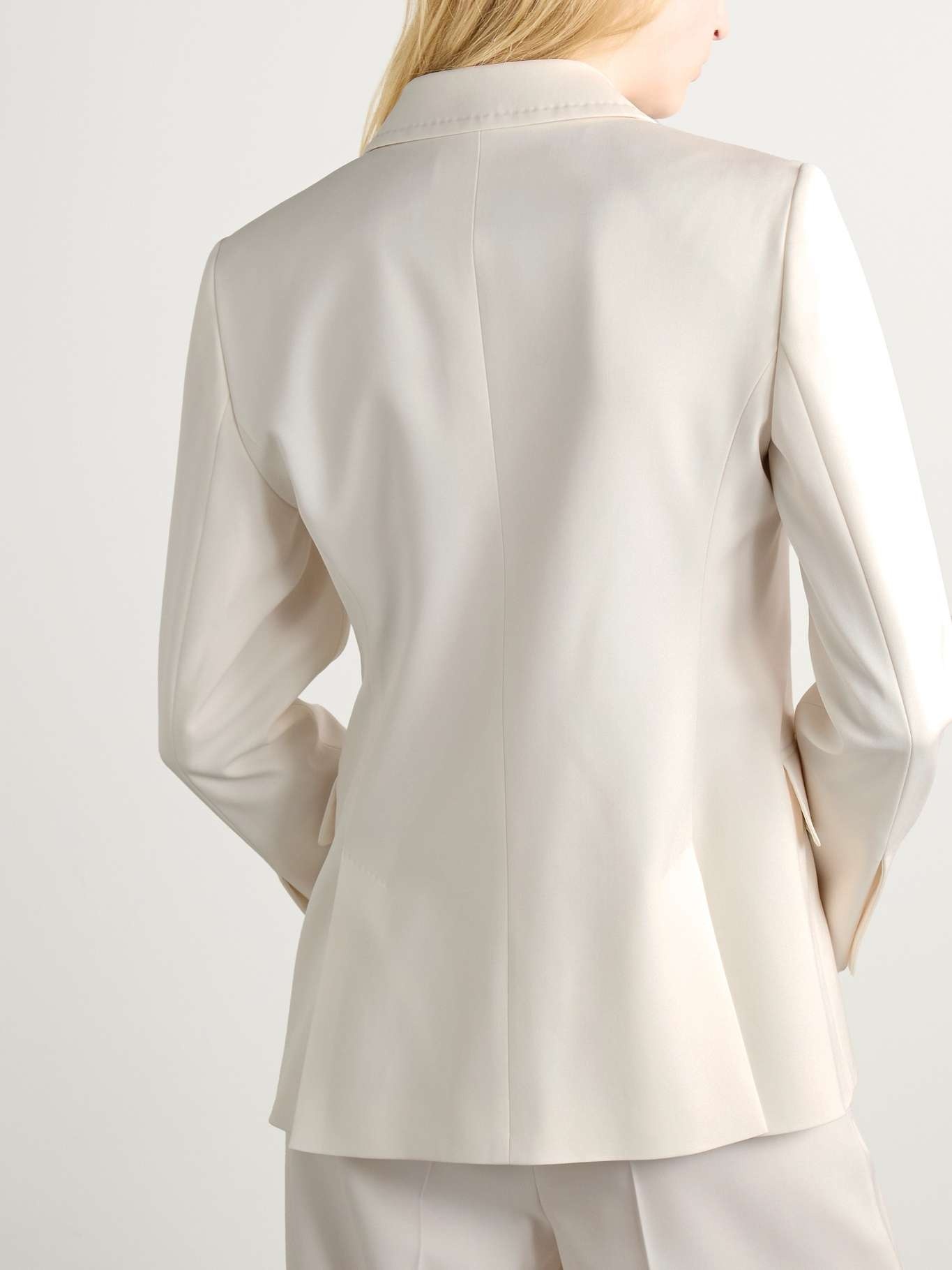 ジャケット MAX MARA 'Palchi' blazer White Max Mara Palchi wool-twill blazer White | REVERSIBLE