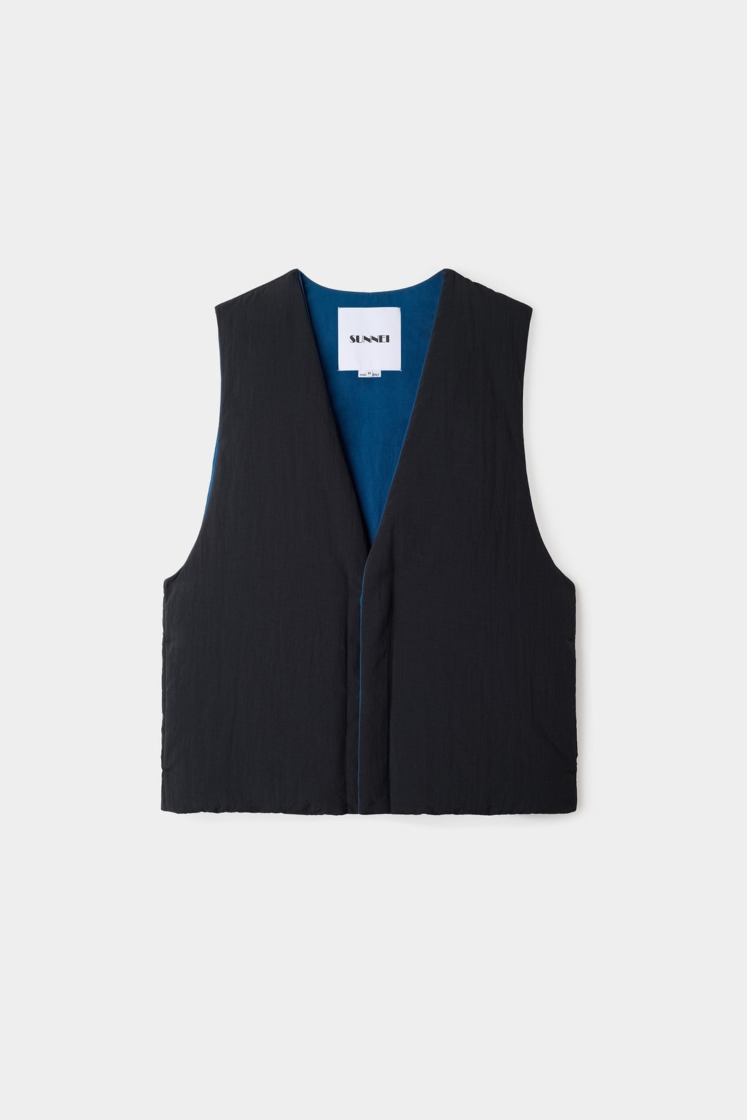 GILET / dark blue & dark grey - 2