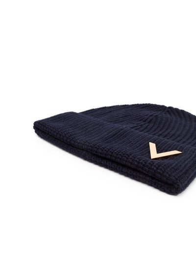 Valentino VGold cashmere beanie outlook