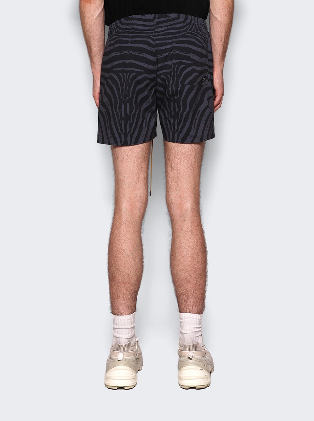 Zebra Swim Shorts Black - 5