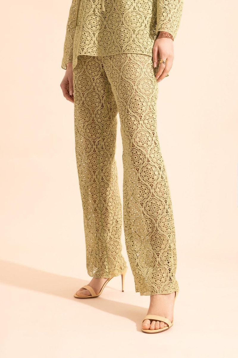 GIAMBATTISTA VALLI Filigree Macrame Trouser outlook