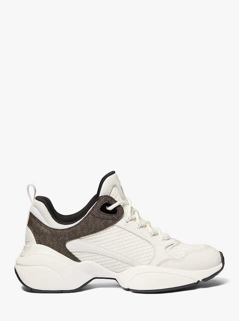 Bowie Mesh and Signature Logo Trainer - 1