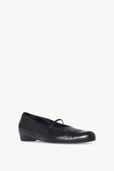 The Row Marion Shoe in Leather outlook