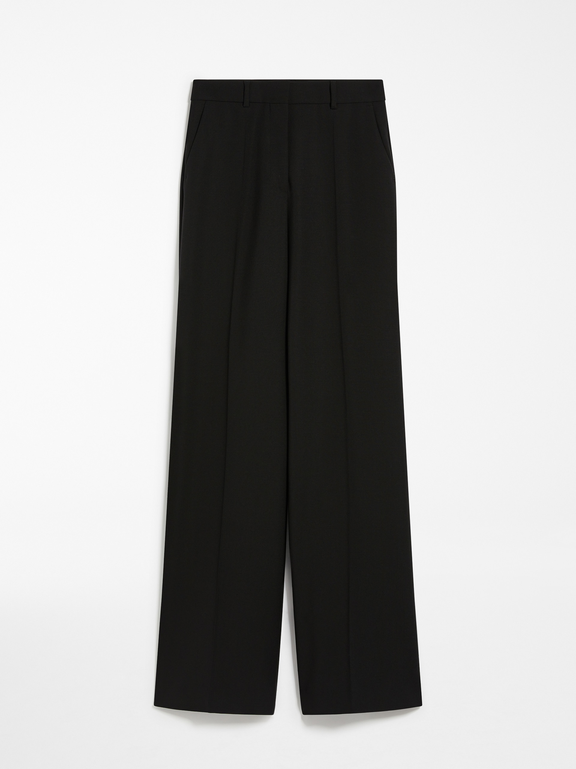 OXALIS Flared stretch wool trousers - 1