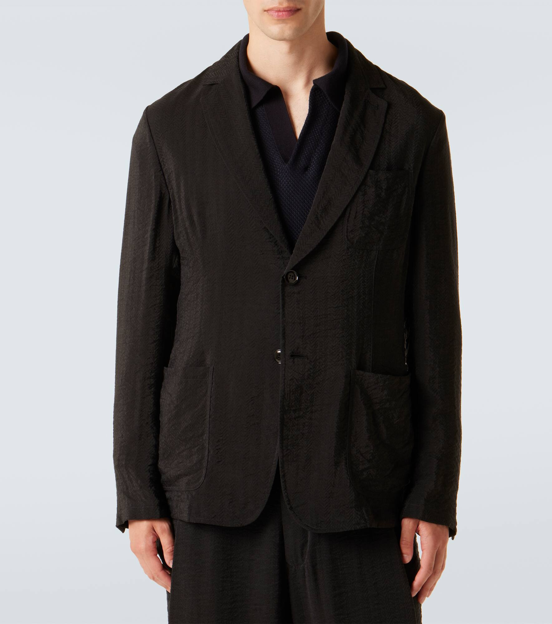 Single-breasted blazer - 3