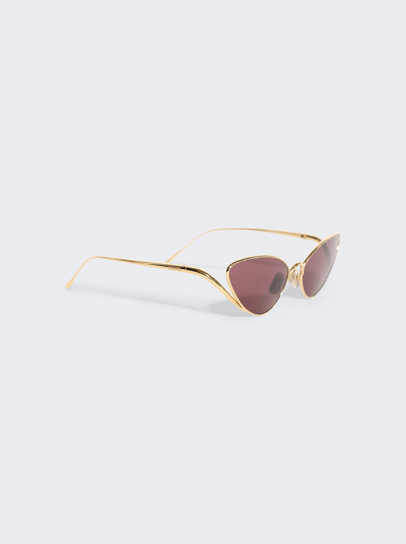 Loewe Shooting Star Sunglasses Burgundy outlook