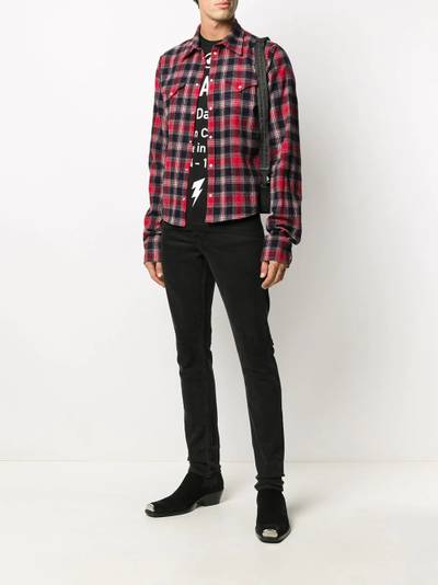 DSQUARED2 checked button-up shirt outlook