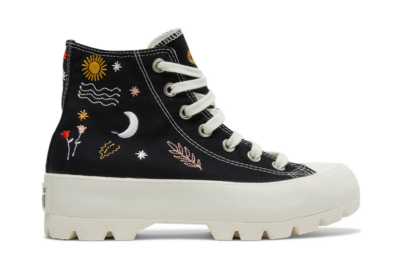 Wmns Chuck Taylor All Star Lugged High 'It's Okay To Wander - Black' - 1