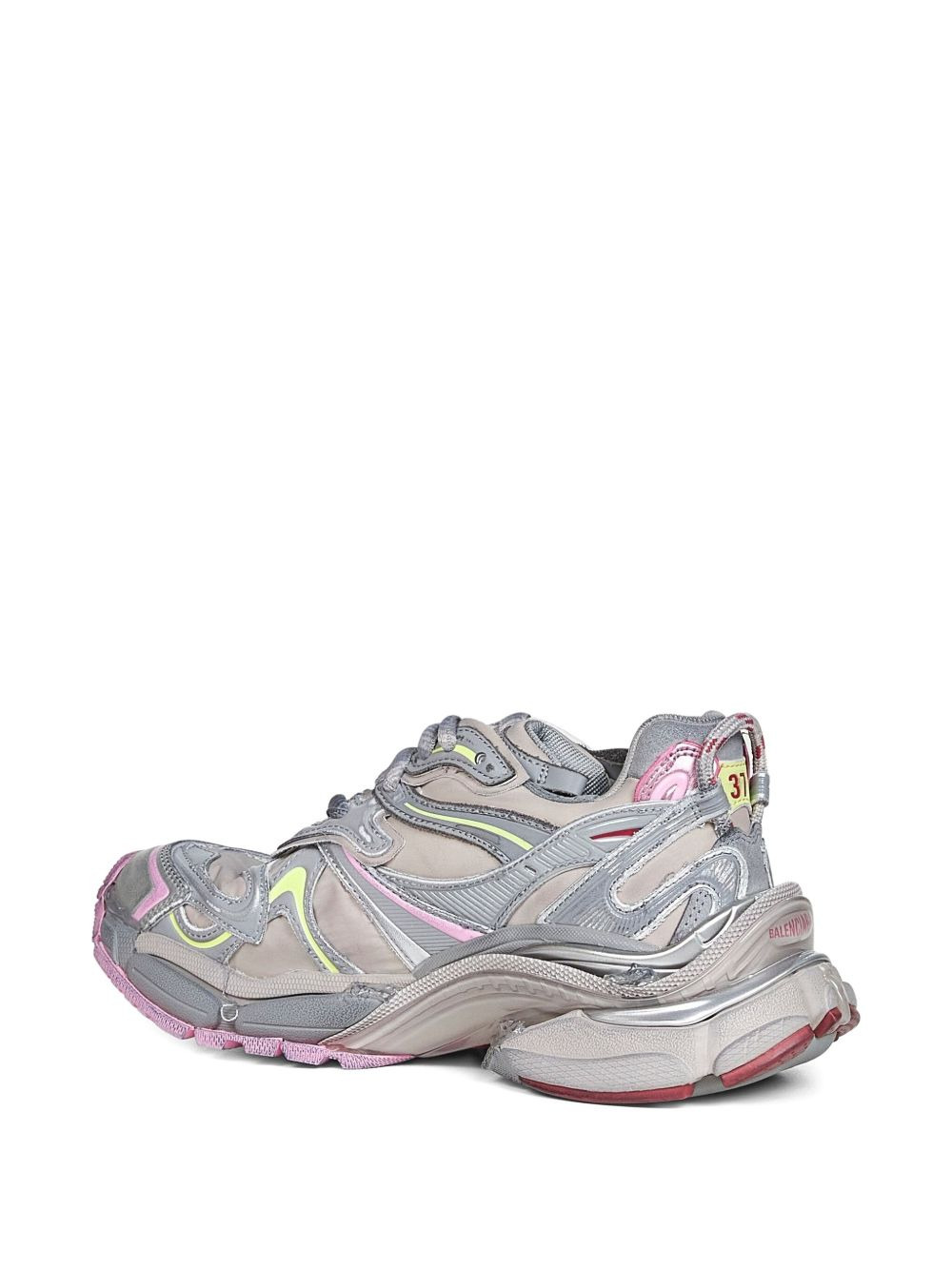 Runner 2.0 logo-embossed layered sneakers - 3