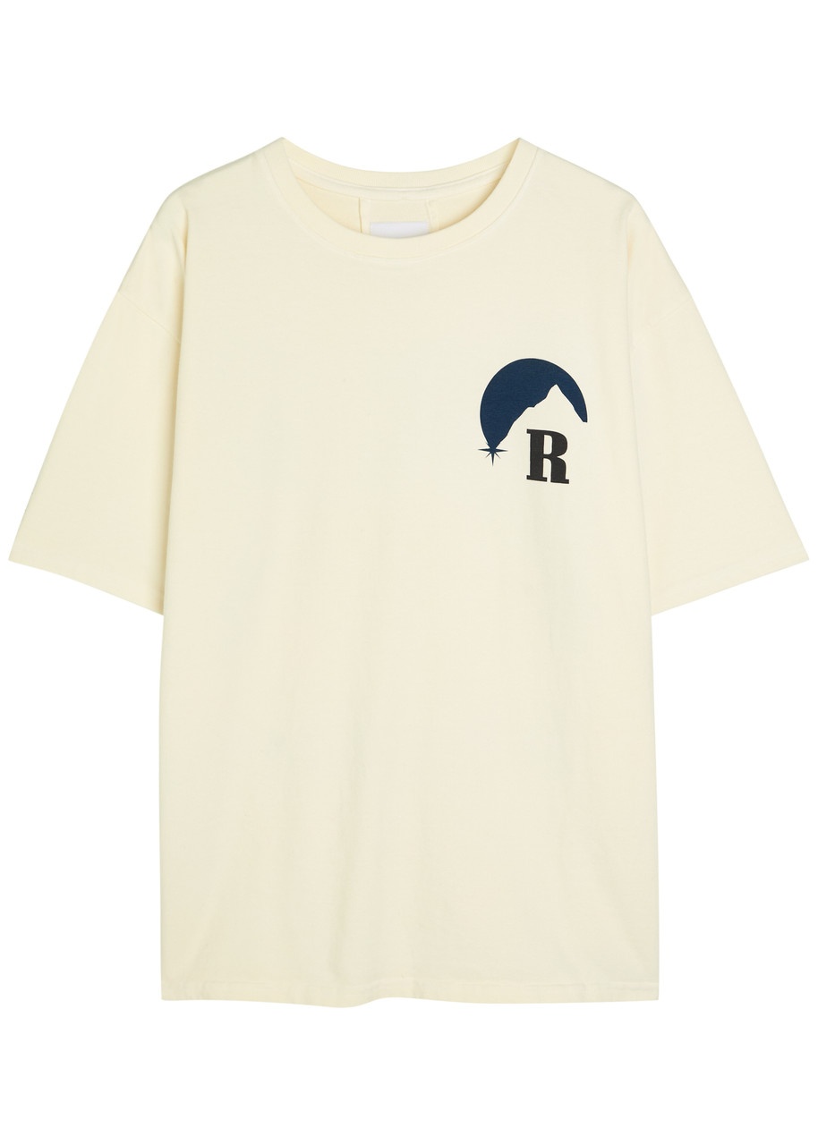 Rhude Moonlight Printed Cotton T-shirt - 1