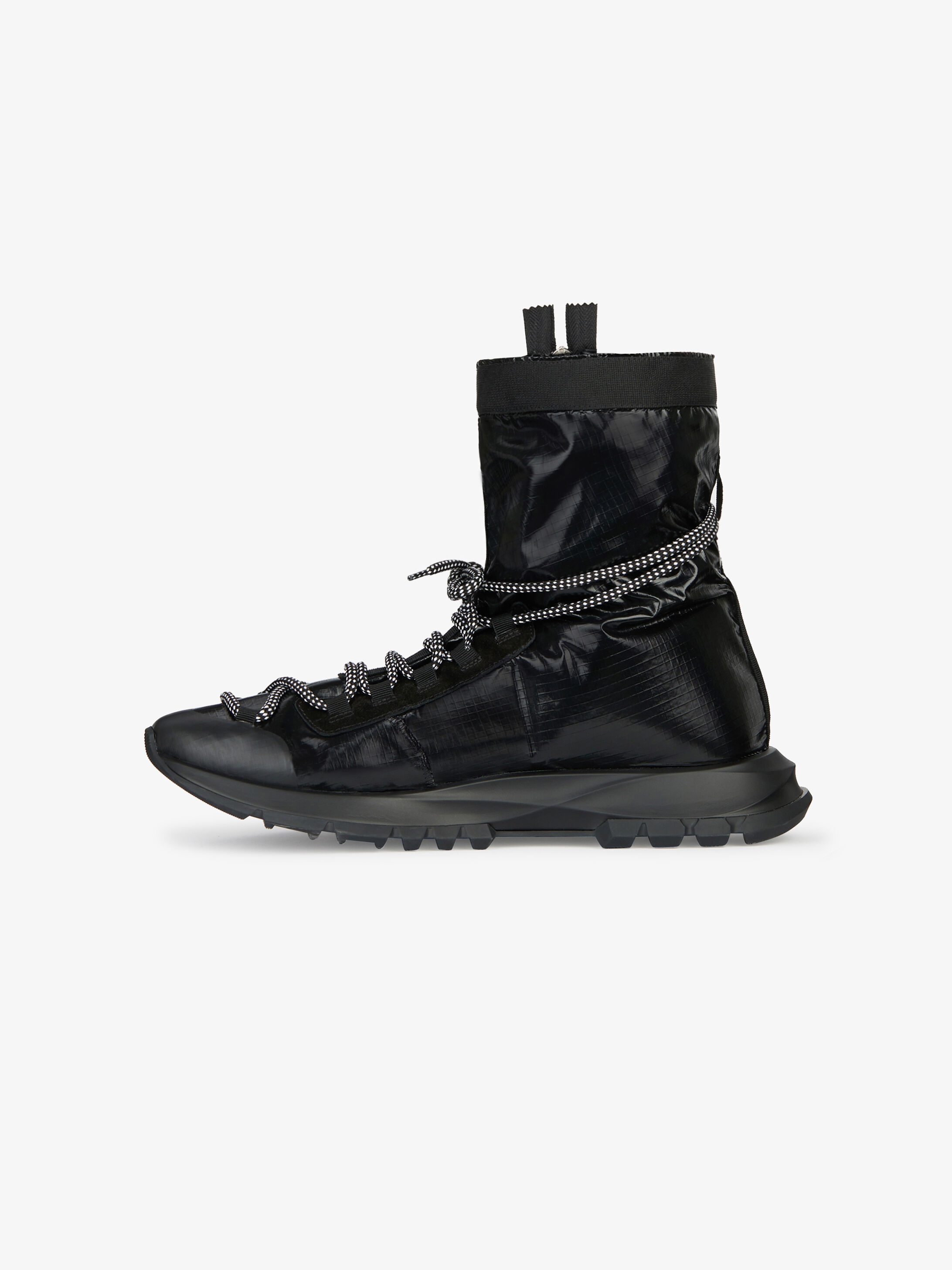 Spectre high-top sneakers in shiny nylon - 6