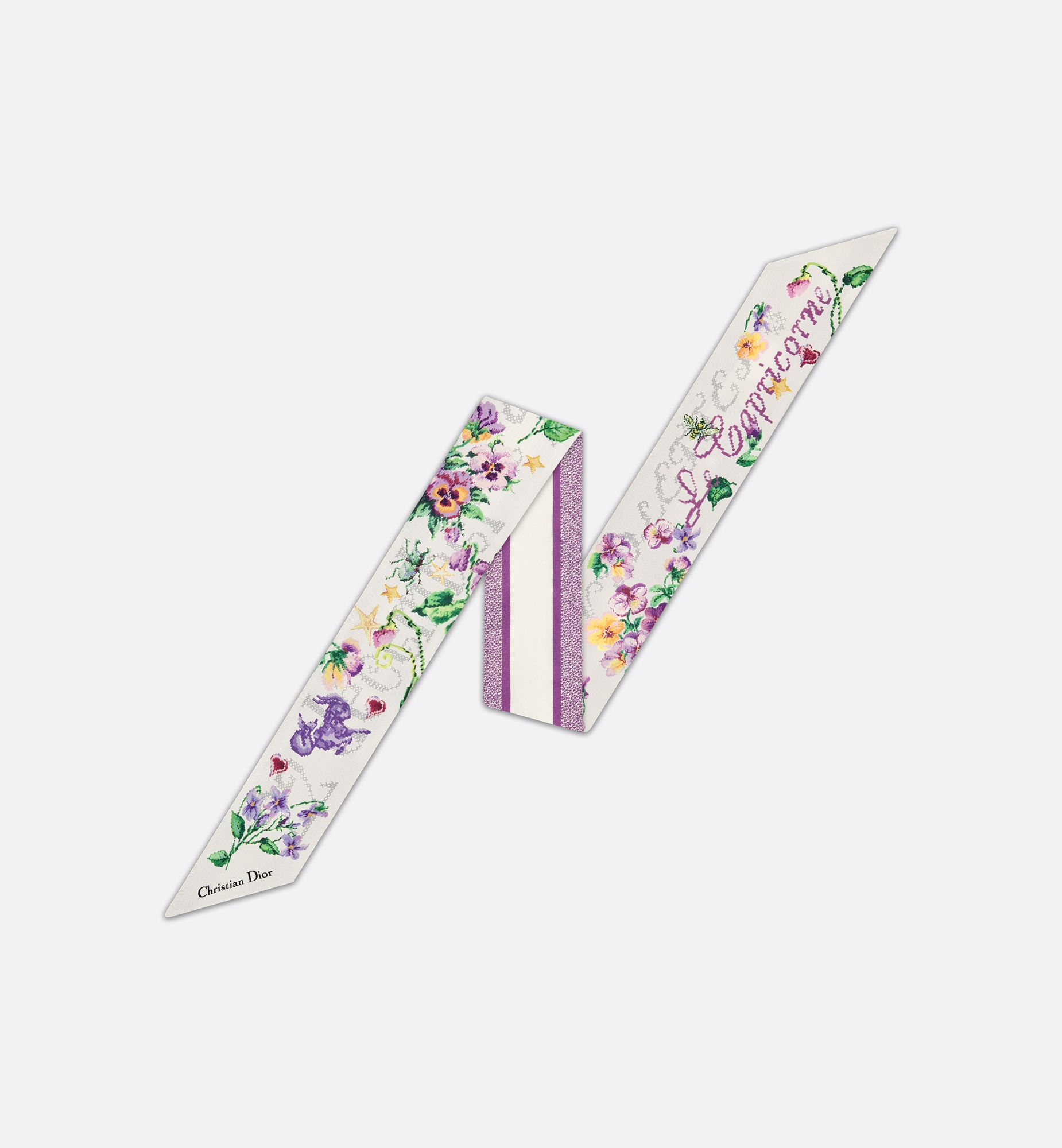 Christian Dior 1947 Zodiac Capricorn Mitzah Scarf - 1