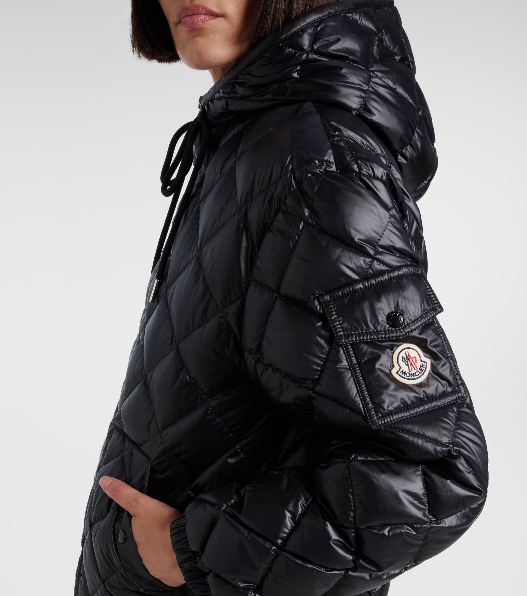 Quilted down jacket - 5