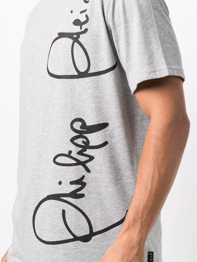 logo-print short-sleeved T-shirt 5