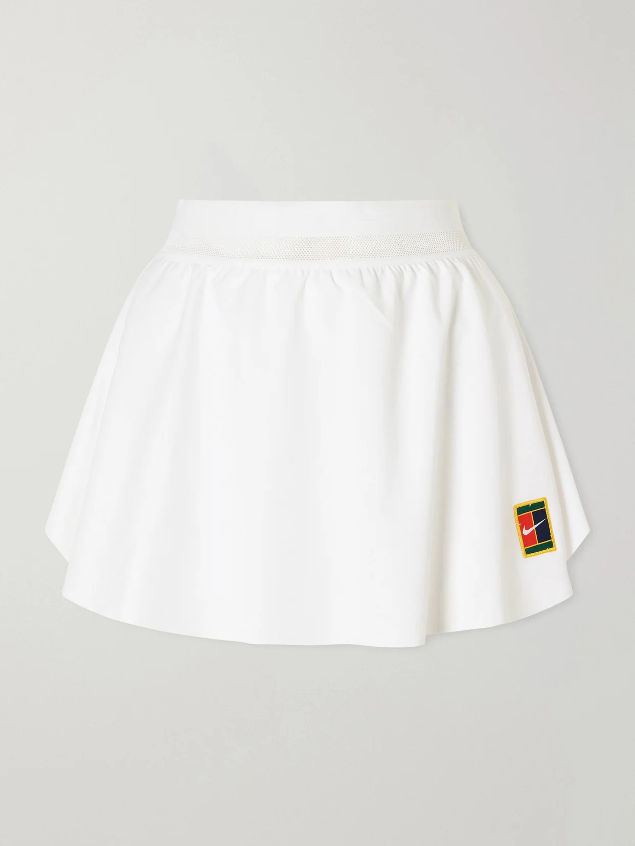 Pleated Jersey Tennis Skirt - 1