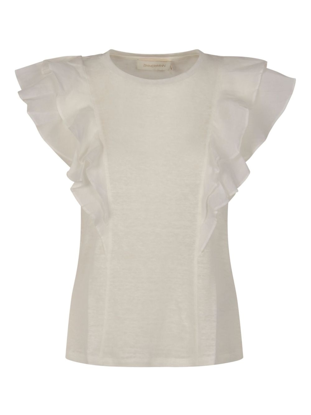 linen T-shirt - 1