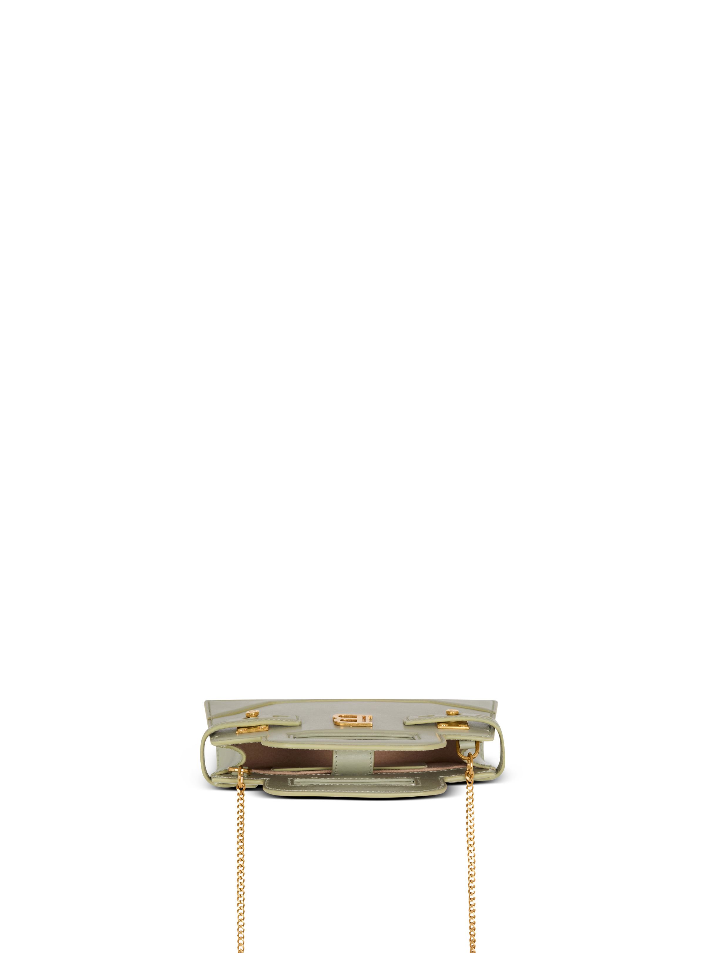 Small B-Buzz Top Handle bag in calfskin - 6