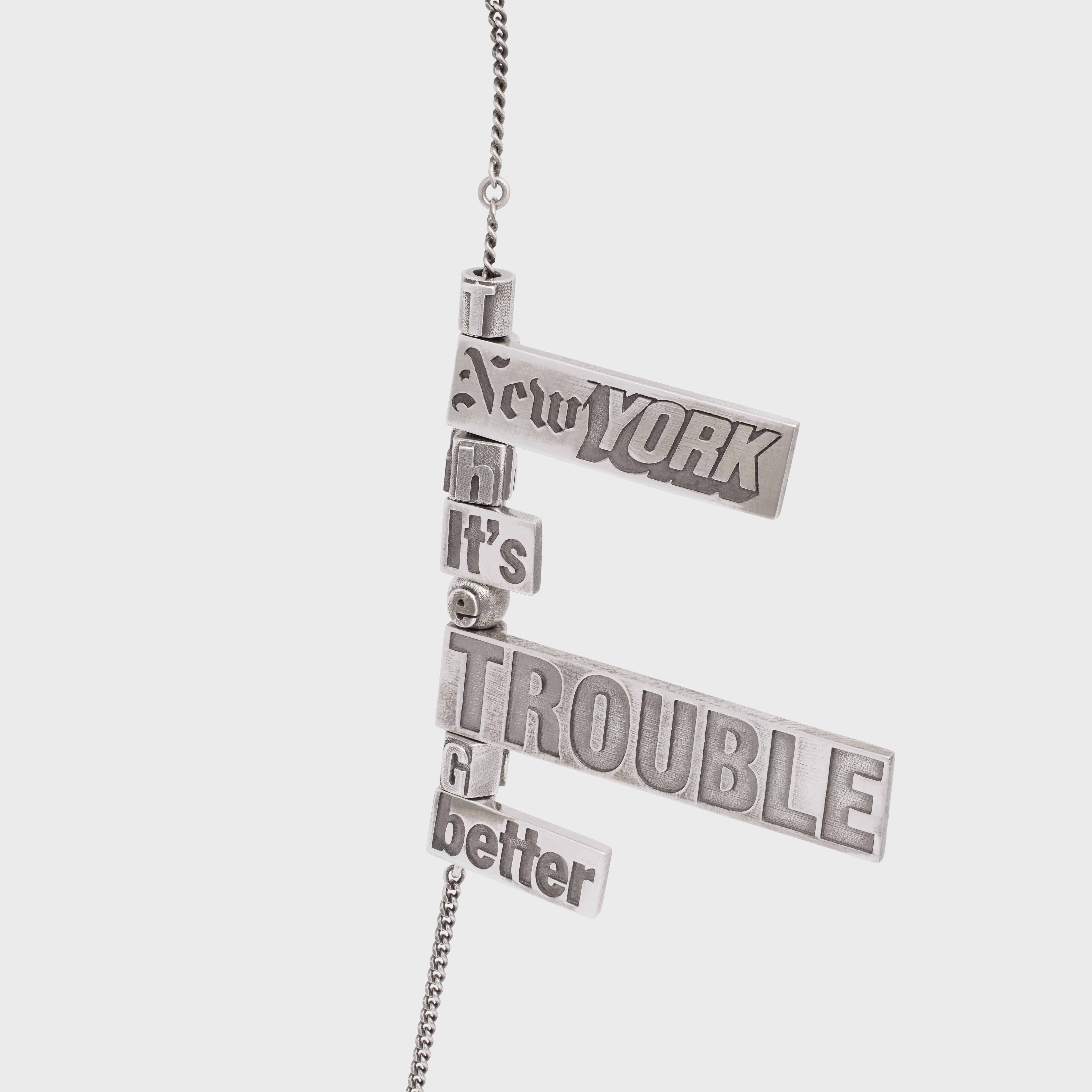 Dash Snow Necklace in Sterling Silver - 4