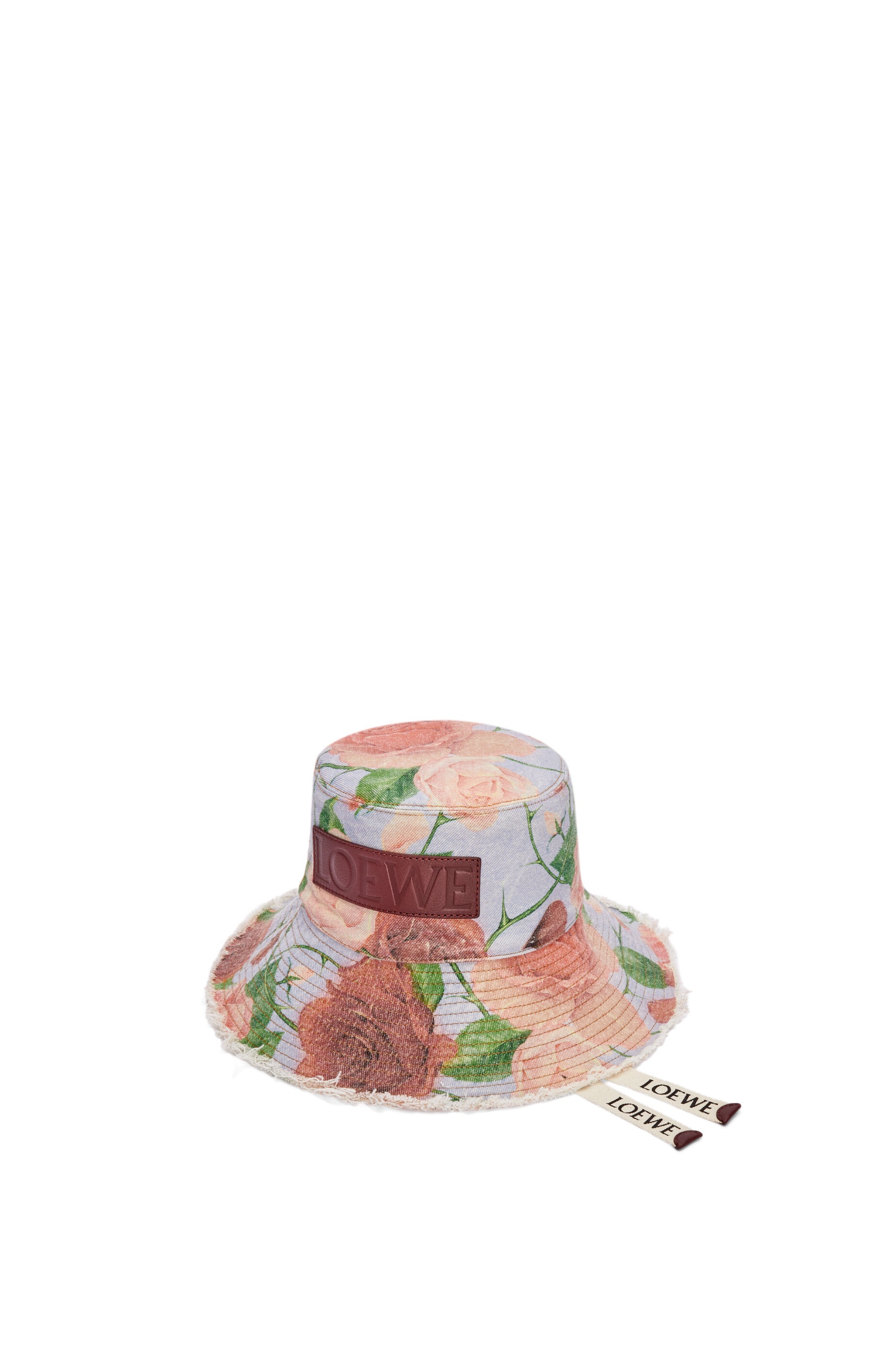 Roses fisherman hat in denim - 2