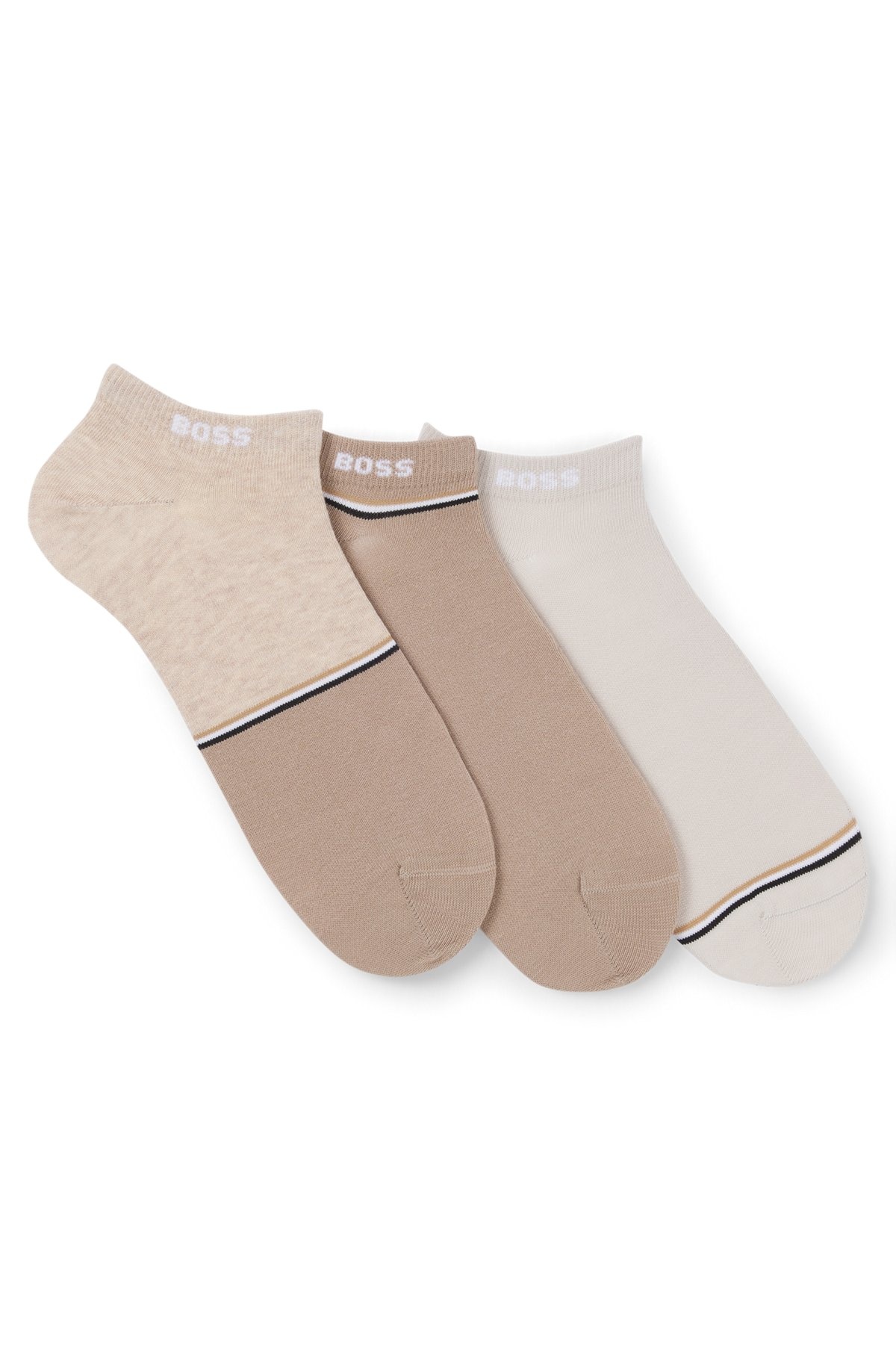THREE-PACK OF ANKLE-LENGTH SOCKS - 1