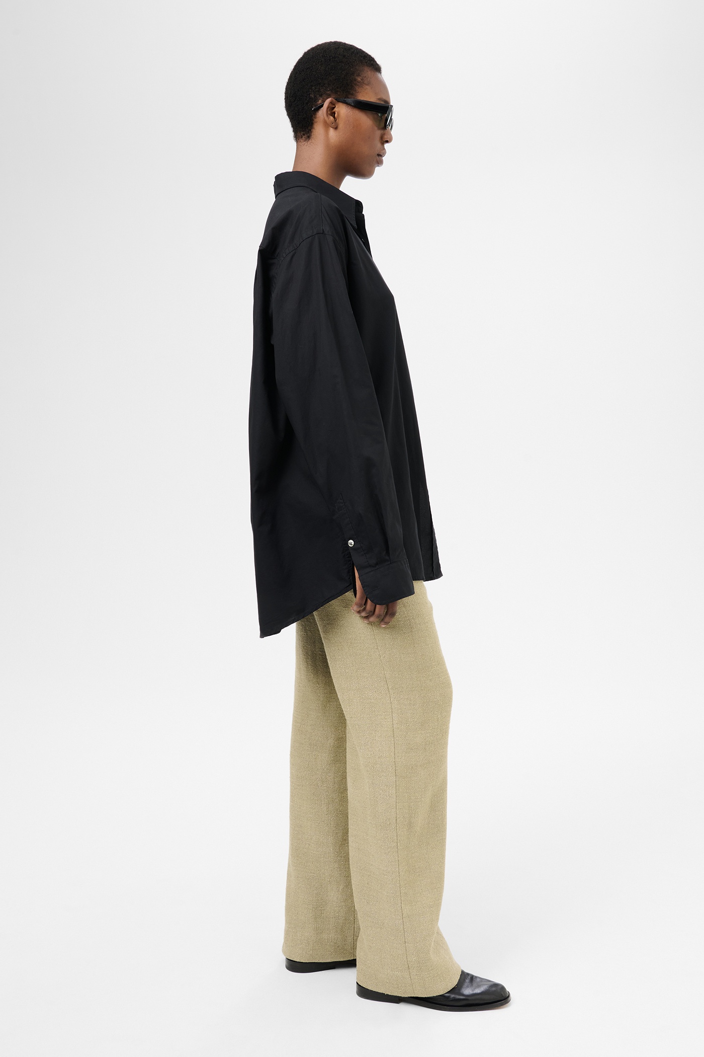 Favourite Shirt Black All Day Poplin - 5