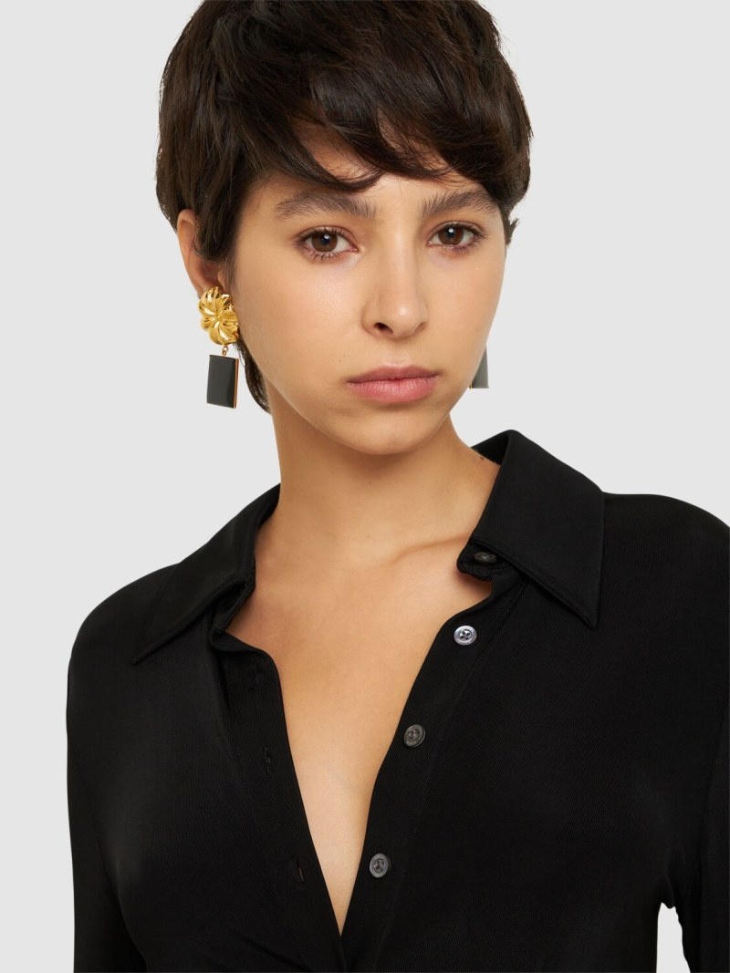 Sonia Daisy square earrings - 2