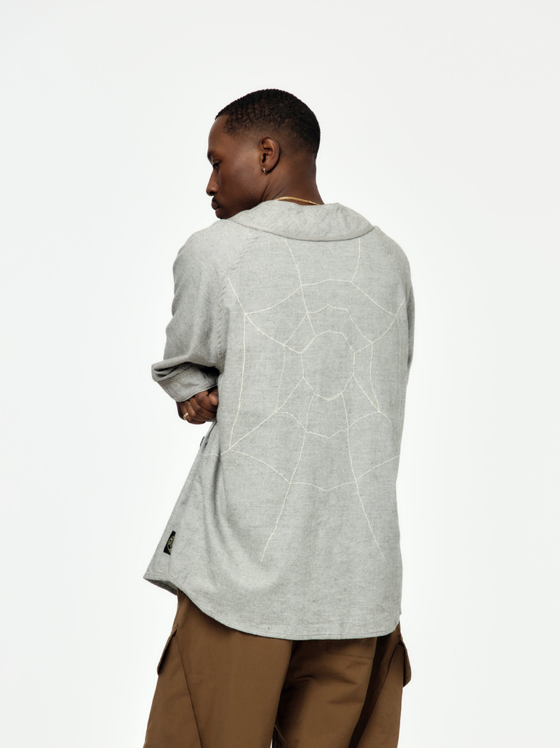 Kapital COTTON WOOL GREAT KOUNTRY BASEBALL SHIRT (KOUNTY DREAM CATCH REMAKE) outlook