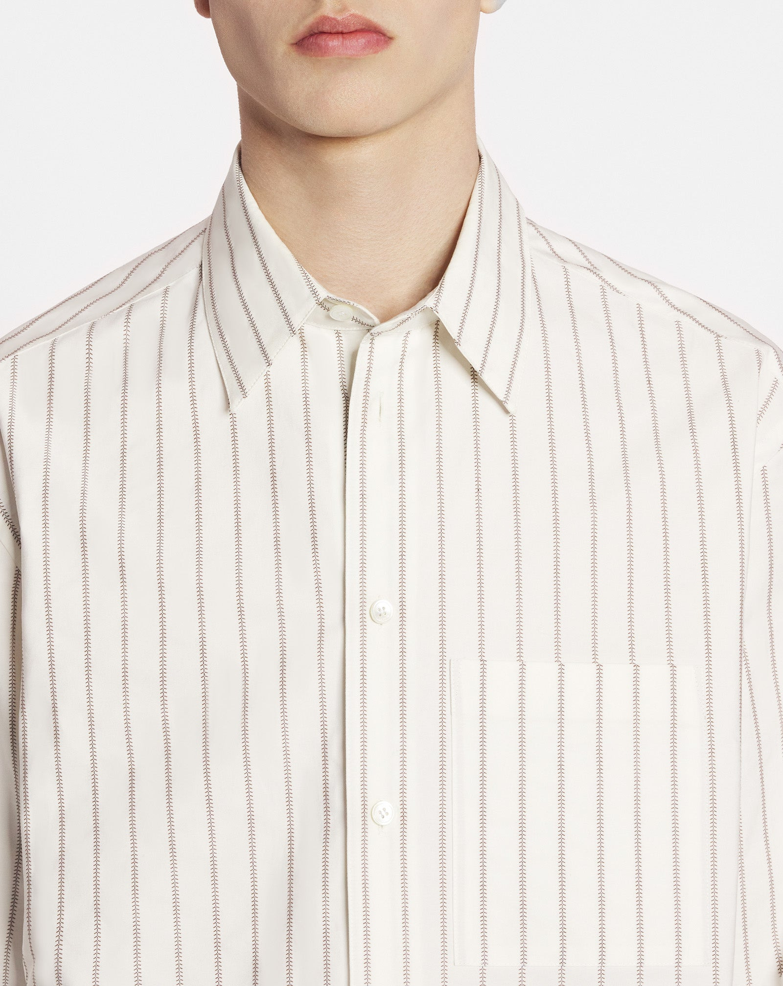 STRAIGHT STRIPED SHIRT - 5