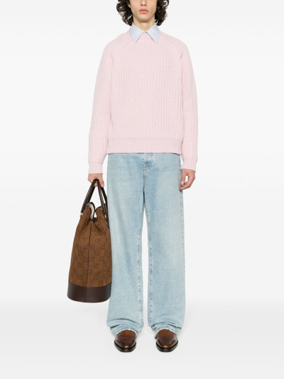 GUCCI chunky-knit wool jumper outlook