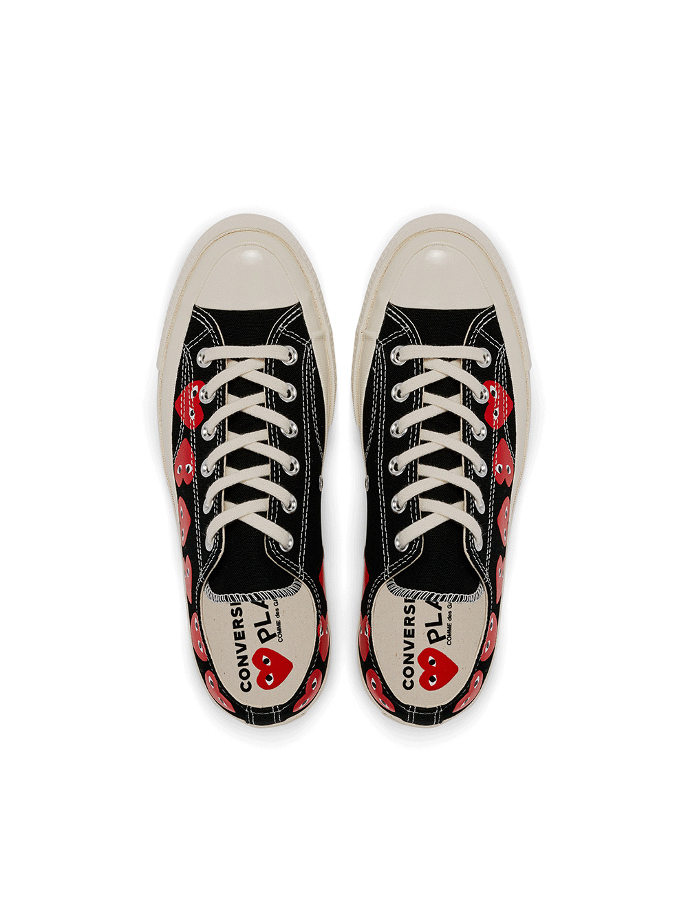 Converse Multi Red Heart Low Top - 5