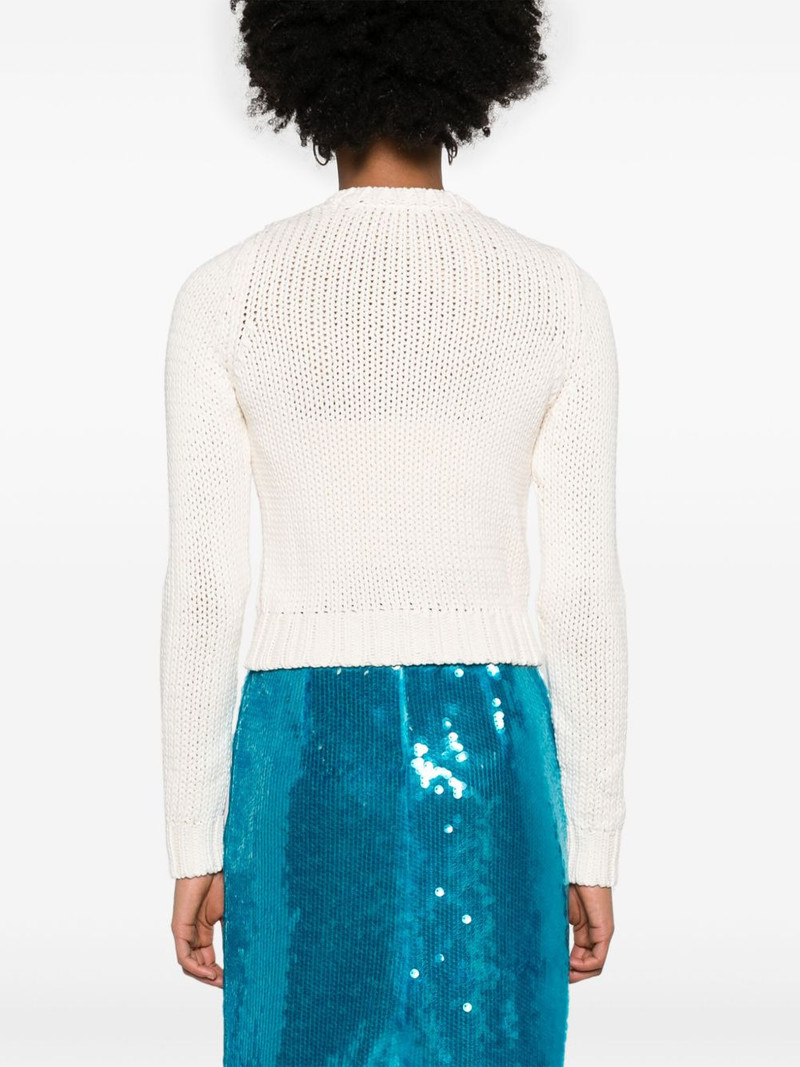 press-stud chunky-knit cardigan 4