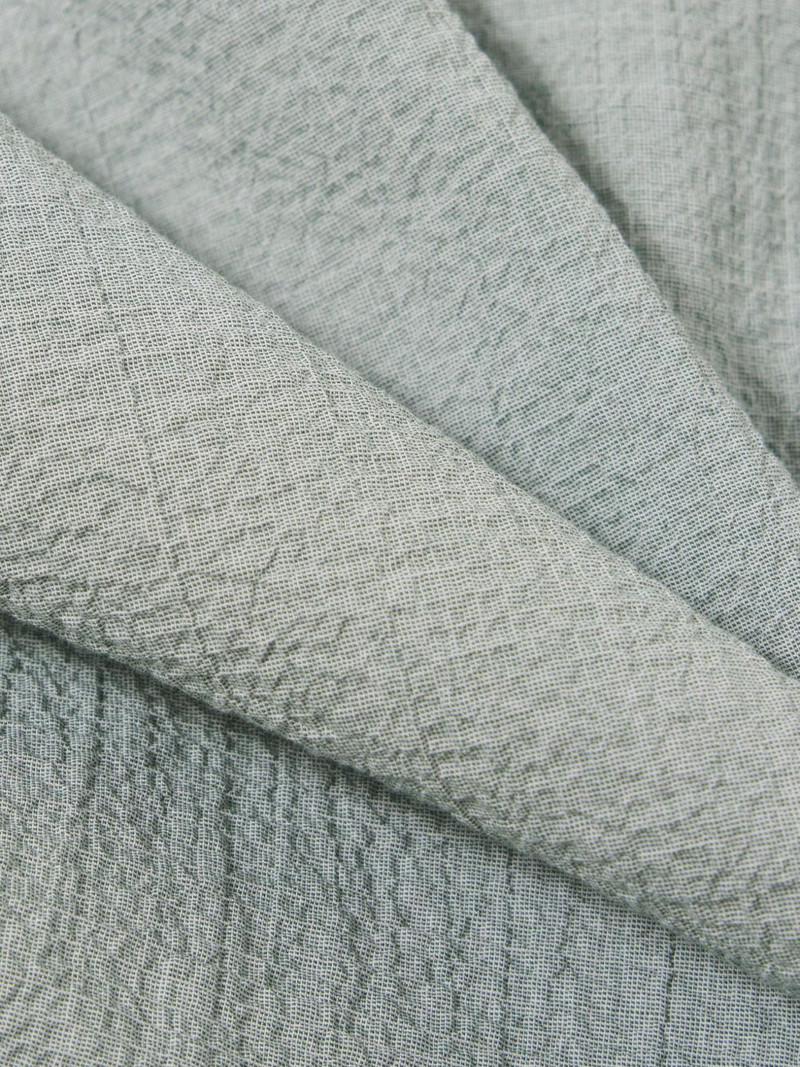 chest-pocket textured shirt 6