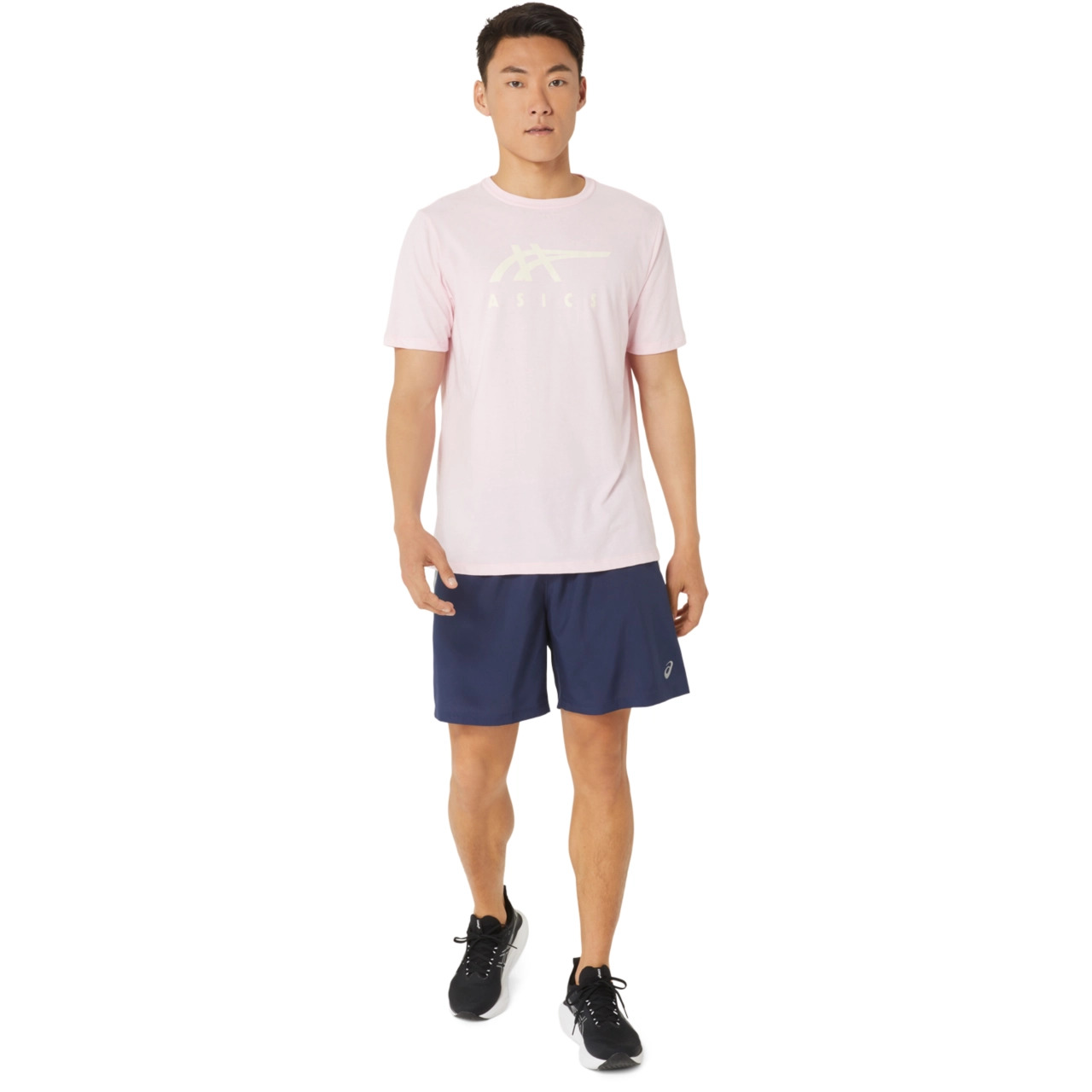 ASICS STRIPE SHORT SLEEVE TEE - 11