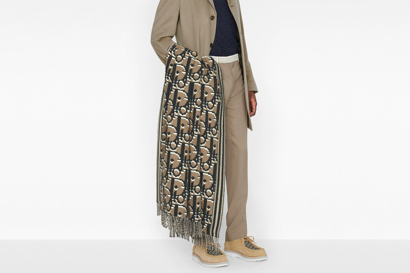 Dior Oblique Pixel Blanket 5