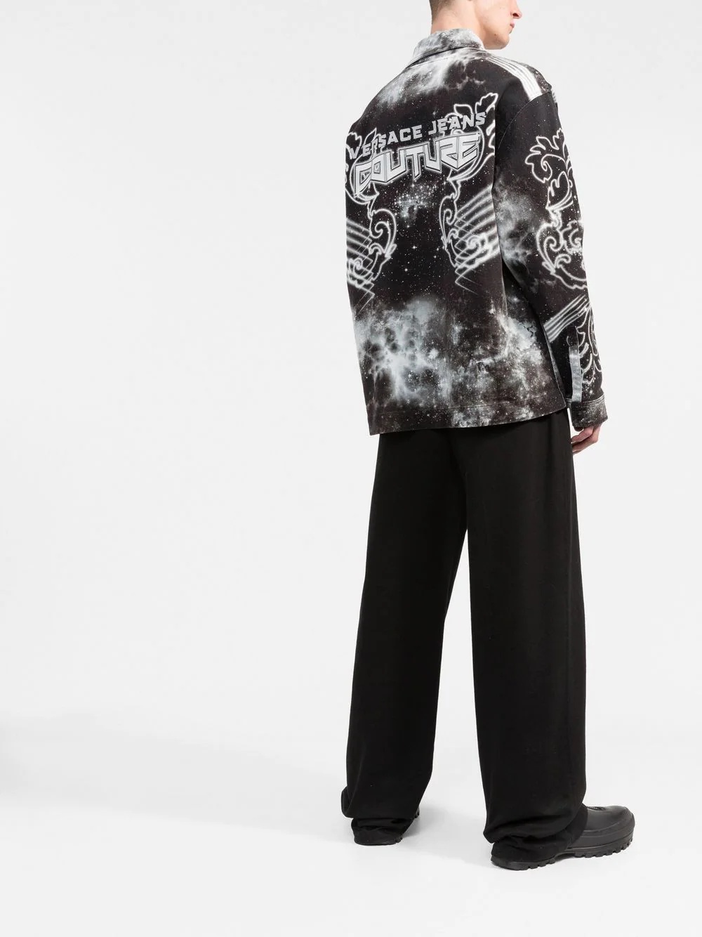 Space Couture-print long-sleeved shirt - 4