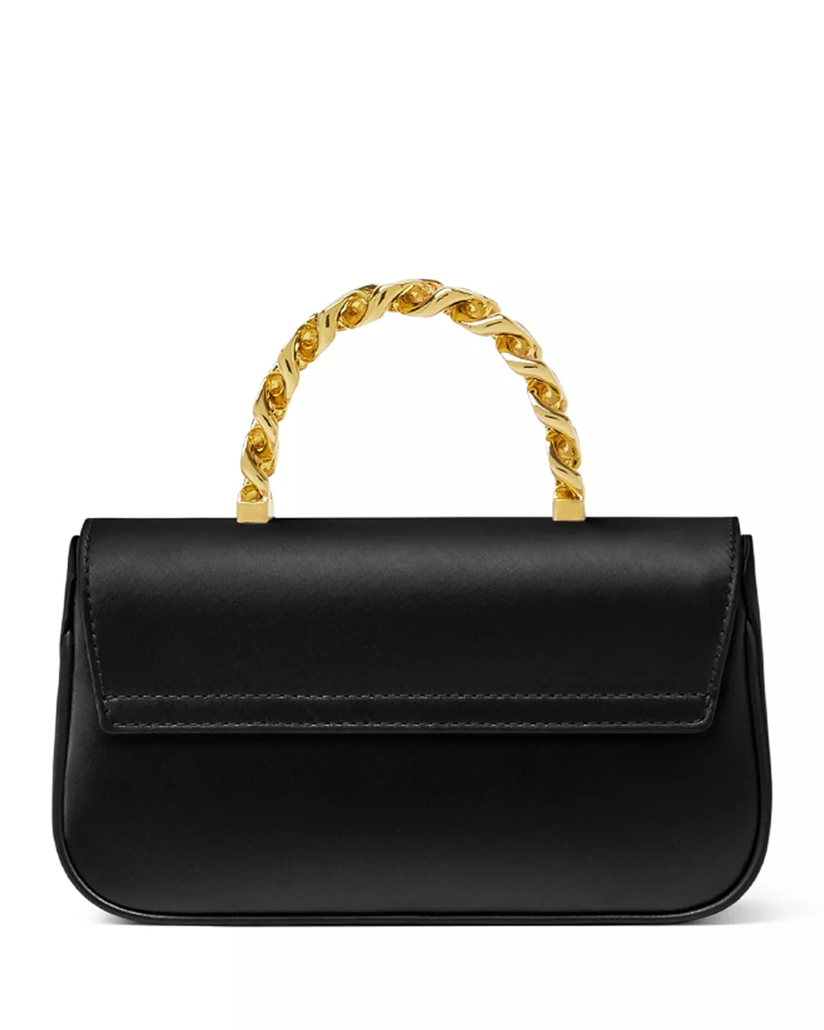 La Medusa Small Satin Top Handle Bag - 3